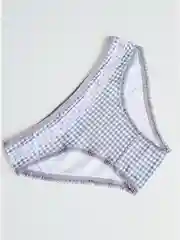 Серый трусы женские хлопковые