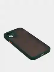 Зеленый чехол iPhone 12 матовый
