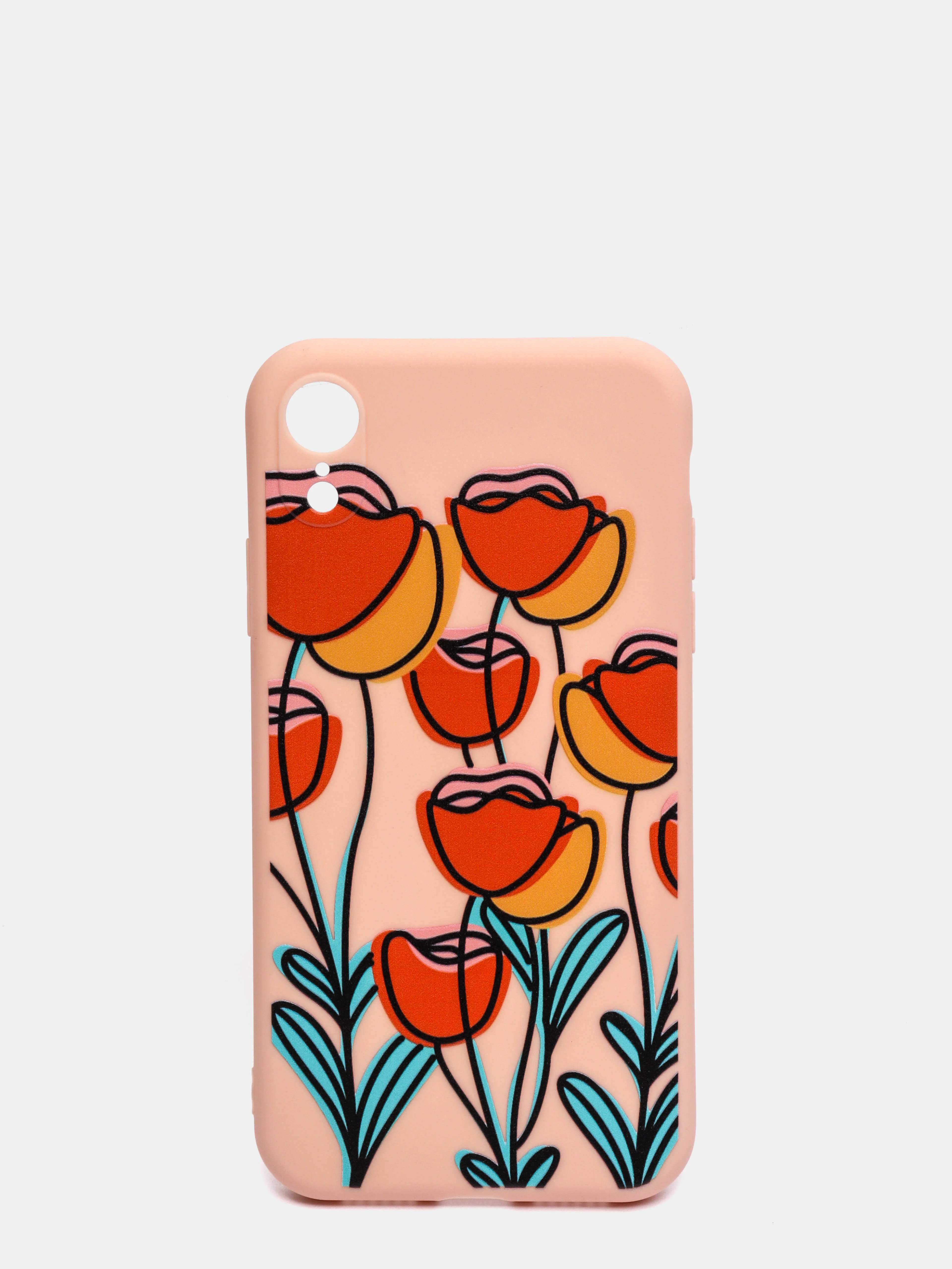 Коралловый чехол для iPhone 6/6s, 7/8/SE2, 7+/8+, X/XS, XR, XS Max, 11, 11 Pro, 12, 12 mini, 12 Pro