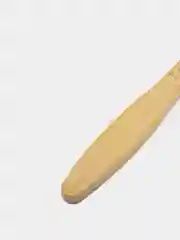 Желтый бамбуковая зубная щетка средней жесткости
