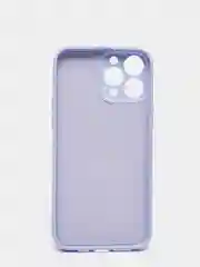 Сиреневый чехол iPhone 13 Pro Max, силиконовый на айфон про макс