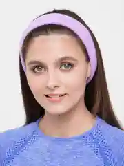 Лавандовый повязка на голову спортивная махровая