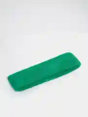 Зеленый повязка на голову спортивная махровая