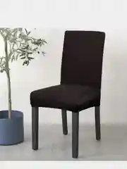Черный чехол на стул