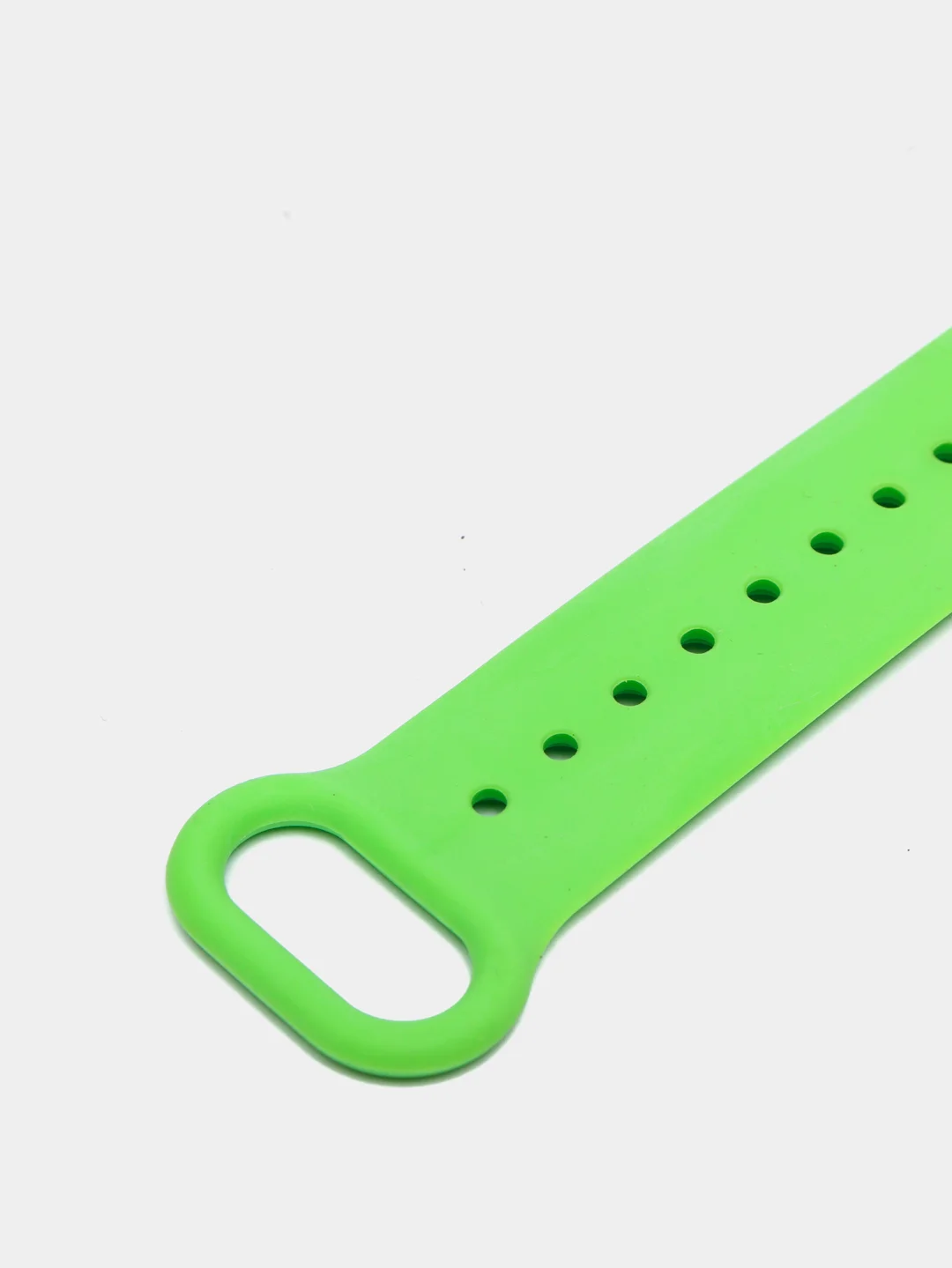 Зеленый спортивный ремешок для Xiaomi Mi Band 5 6 браслет силиконовый ксяоми ми банд фитнес часы
