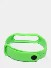 Зеленый спортивный ремешок для Xiaomi Mi Band 5 6 браслет силиконовый ксяоми ми банд фитнес часы
