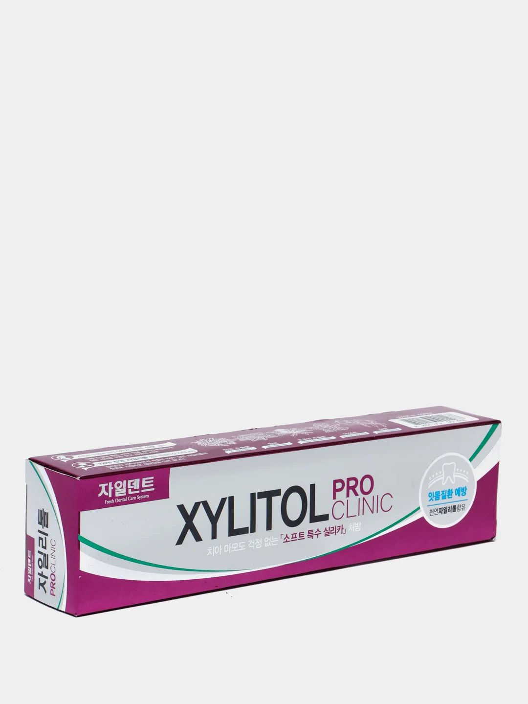 Фуксия зубная паста, c экстрактом трав, Xylitol Pro Clinic Mukunghwa, 130 гр