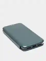Зеленый чехол книжка Honor 6a