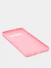 Розовый силиконовый чехол Samsung Galaxy S6 edge S7 S8 Plus S9 S10 S10E S20 A51 A71 S20FE A52 A72