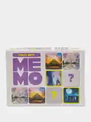 Игра настольная МЕМО "Чудеса света" (50 карточек)