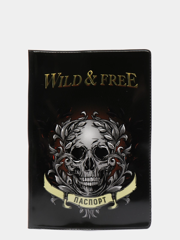 Обложка для паспорта "Wild and Free"