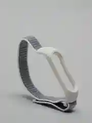 Белый нейлоновые ремешки для фитнес-браслетов Xiaomi Mi Band 3, Mi Band 4, Mi Band 5