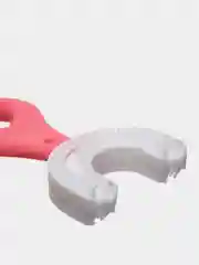 Розовый детская мягкая щетка / грызунок силиконовый / прорезыватель / зубная щетка на 2-6 лет