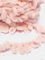 Пастельно-коралловый пряжа Alize Puffy Fine, петельки маленькие, 100 г, 14 м