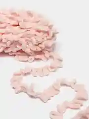 Пастельно-коралловый пряжа Alize Puffy Fine, петельки маленькие, 100 г, 14 м