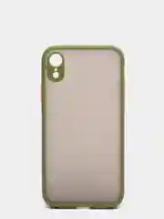 Лесной зеленый чехол iPhone Xr, матовый