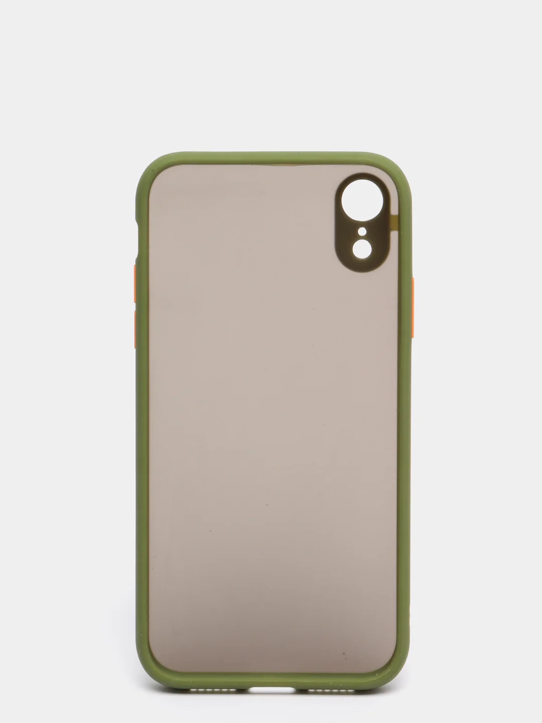 Лесной зеленый чехол iPhone Xr, матовый