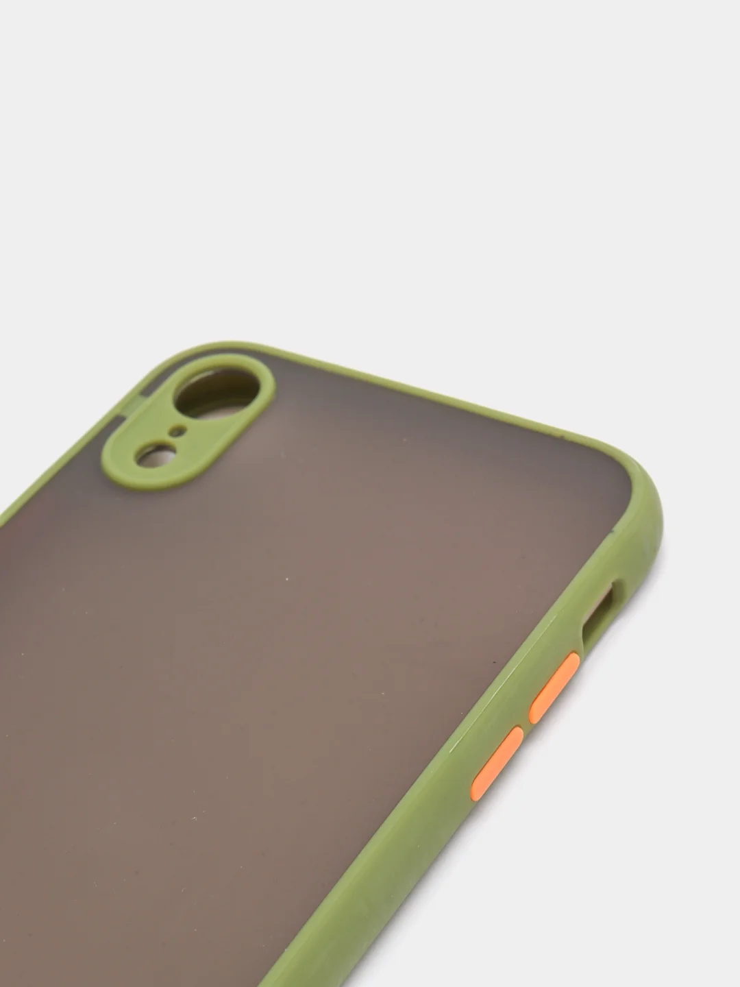Лесной зеленый чехол iPhone Xr, матовый