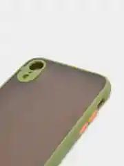 Лесной зеленый чехол iPhone Xr, матовый