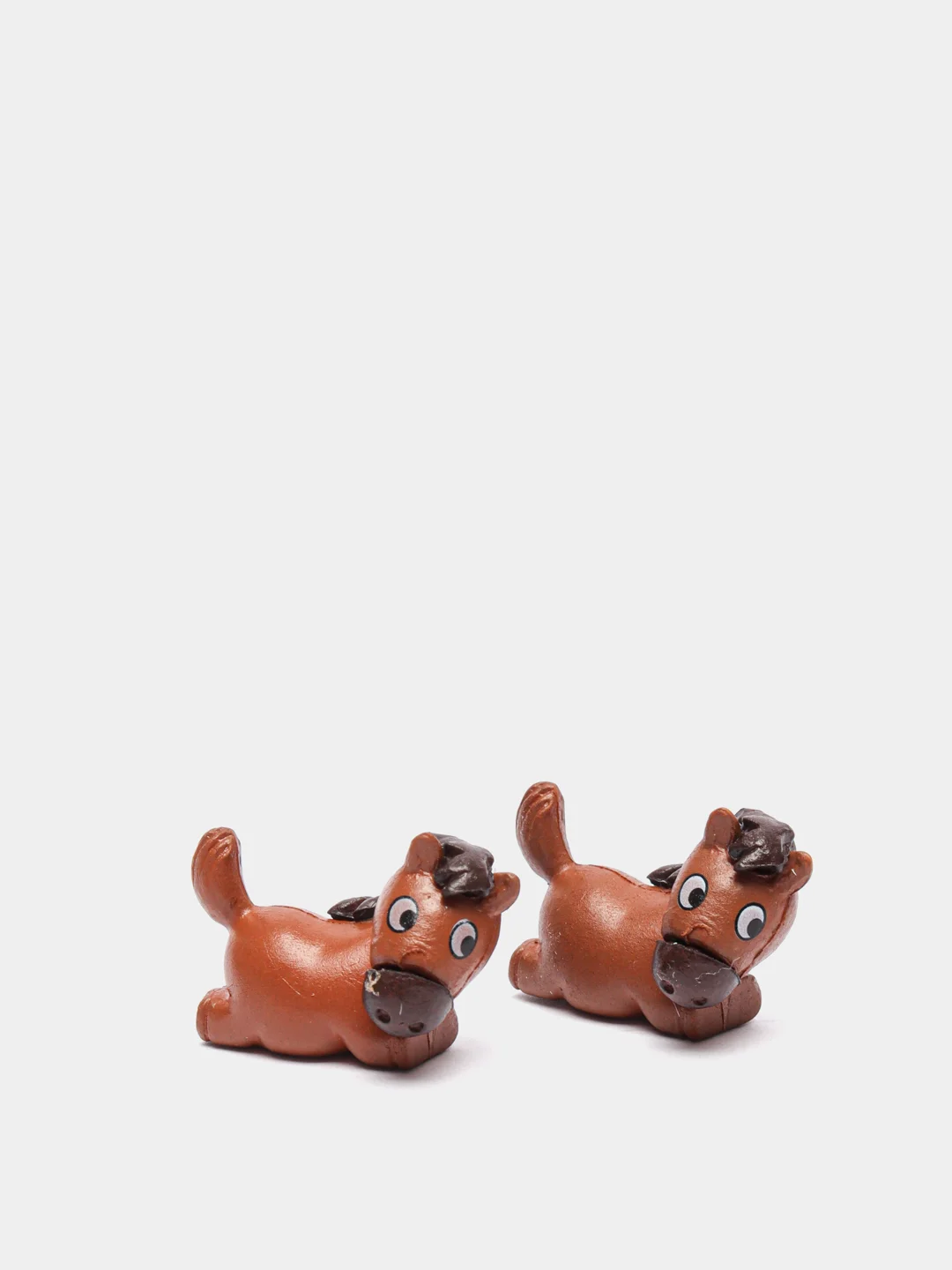 Коричневый мини-пони, 2 шт, сувенир