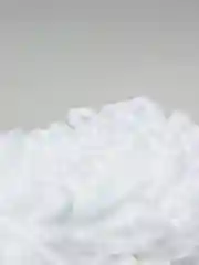 Белый пряжа Alize Puffy Fine, петельки маленькие, 100 г, 14 м
