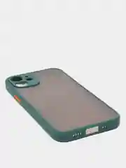 Зеленый чехол iPhone 12 mini матовый