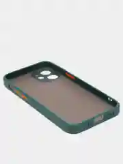 Зеленый чехол iPhone 12 mini матовый