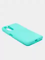 Бирюзовый чехол Xiaomi Poco M3 (Сяоми Поко М3), силиконовый, матовый, цветной