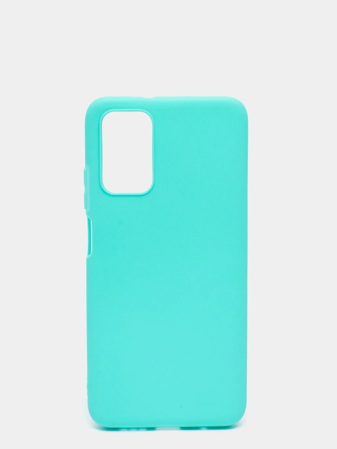 Бирюзовый чехол Xiaomi Poco M3 (Сяоми Поко М3), силиконовый, матовый, цветной