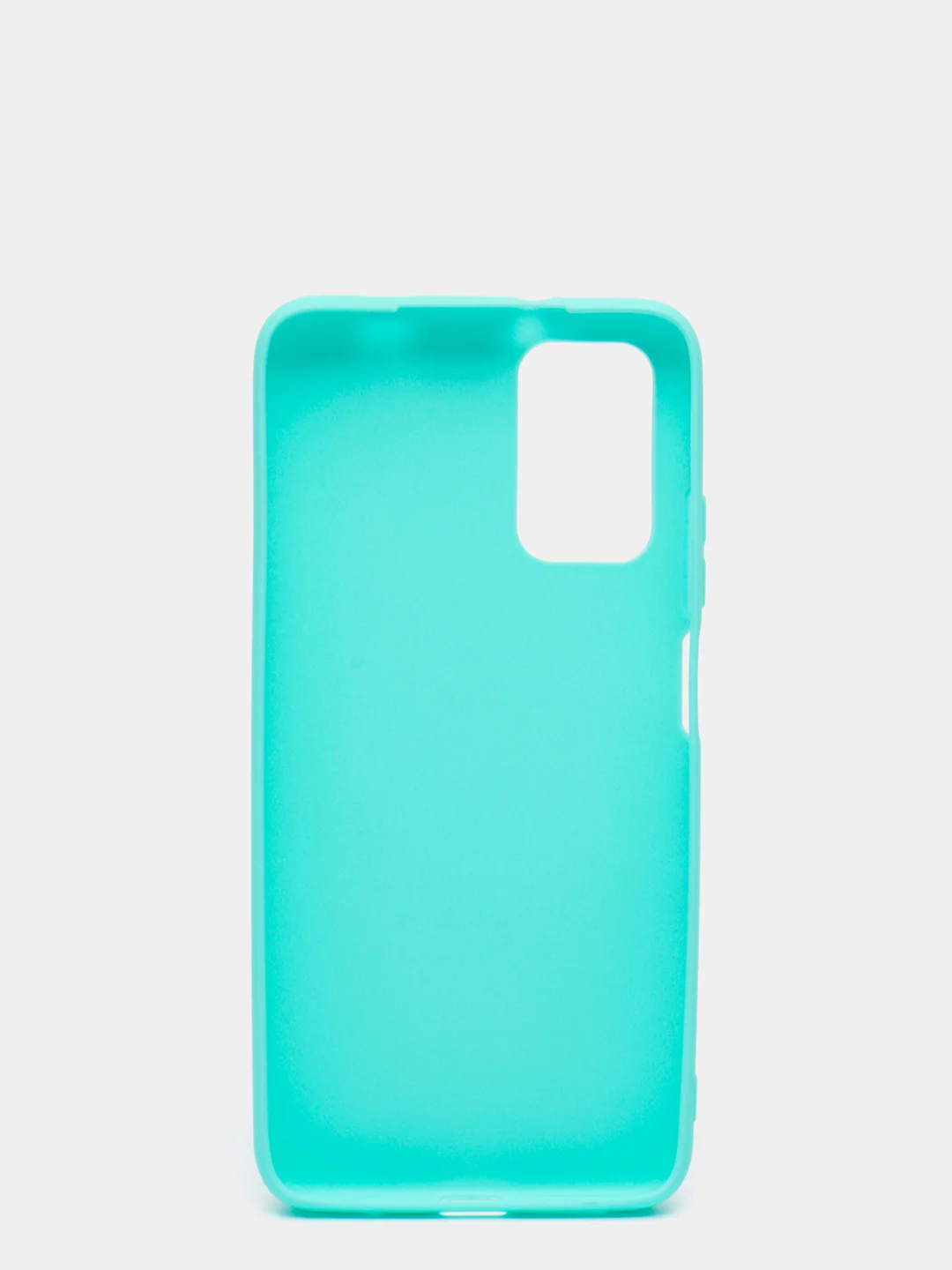 Бирюзовый чехол Xiaomi Poco M3 (Сяоми Поко М3), силиконовый, матовый, цветной