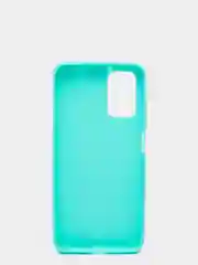 Бирюзовый чехол Xiaomi Poco M3 (Сяоми Поко М3), силиконовый, матовый, цветной