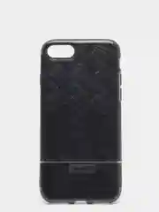 Накладка iPhone 7/8/SE 2020 Yesido, объёмный рисунок "плетёнка", серый