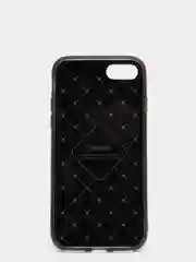 Накладка iPhone 7/8/SE 2020 Yesido, объёмный рисунок "плетёнка", серый