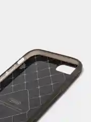Накладка iPhone 7/8/SE 2020 Yesido, объёмный рисунок "плетёнка", серый