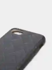 Накладка iPhone 7/8/SE 2020 Yesido, объёмный рисунок "плетёнка", серый