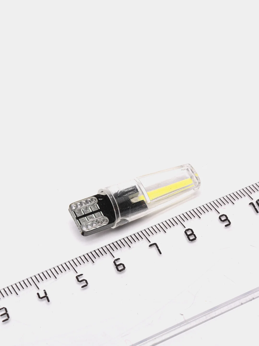 Белый светодиодная лампа W5W T10