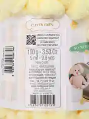 Лимонный пряжа Alize puffy, большие петельки, микрополиэстр, 100 г
