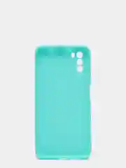 Бирюзовый чехол на Xiaomi Poco X3, Poco M3 силиконовый