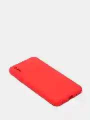 Красный силиконовый чехол с шёлковым покрытием для Apple iPhone X, XR, XS MAX, 11 Pro, 11 Pro Max