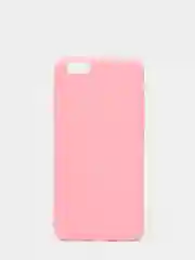 Розовый чехол силиконовый матовый для iPhone 7 Plus, 8 плюс 6, 6s, 7, 8, SE 2020