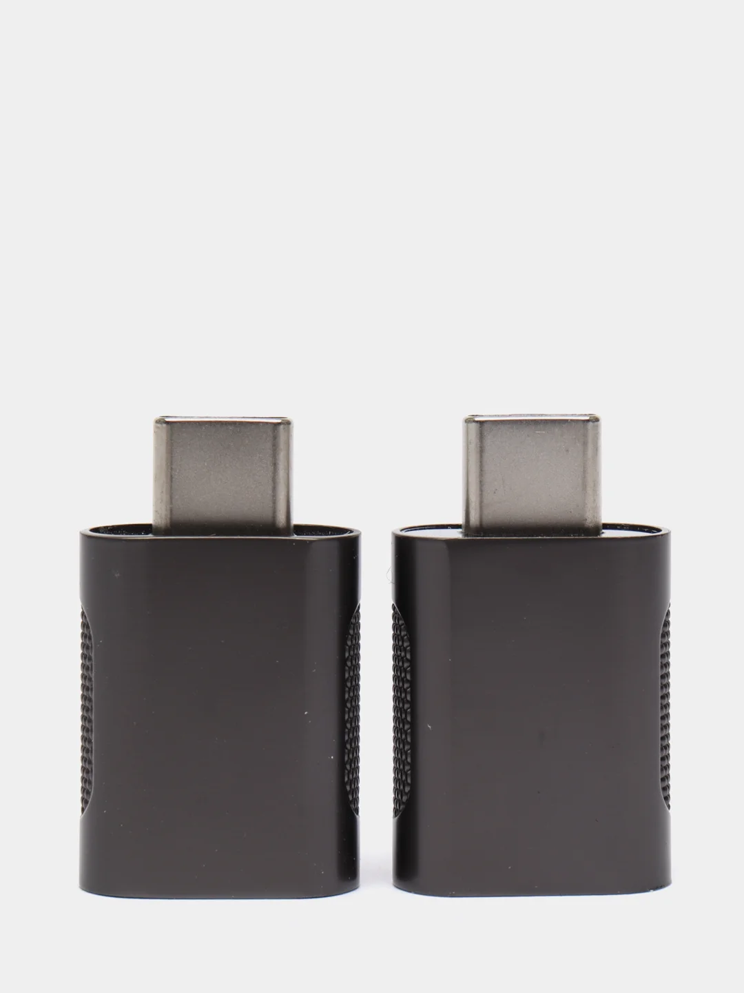 Серый otg переходник USB 3.0 - Type-C, 2 Единицы в комплекте
