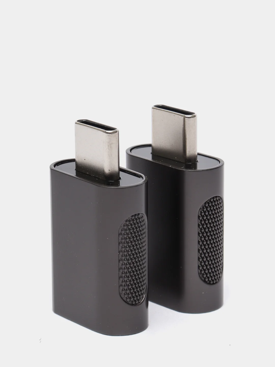 Серый otg переходник USB 3.0 - Type-C, 2 Единицы в комплекте