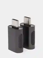 Серый otg переходник USB 3.0 - Type-C, 2 Единицы в комплекте