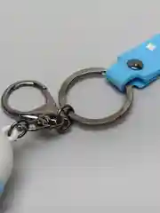 Синий брелок космонавты