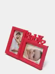 Красный фоторамка  коллаж, рамка для фотографий