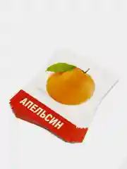 Красный обучающие карточки "Изучаем английский. Фрукты", "Много мало", 16 штук, 3+