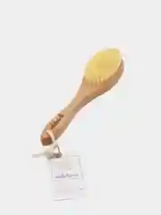 Антицеллюлитная массажная пилинг щетка для сухого массажа c синтетическим волокном, 23 см