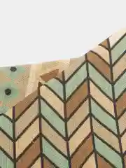 Светло-бежевый ткань для рукоделия и шитья, хлопок: двунитка, 80х40 см