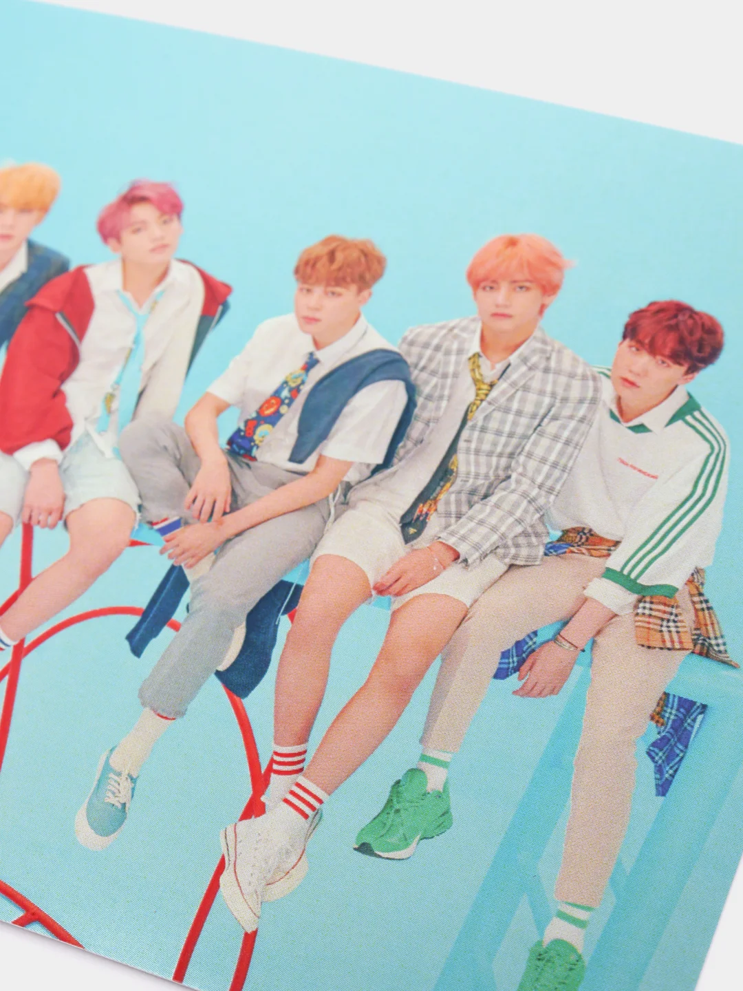 Открытка BTS K-pop