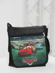 Черный детская сумка с принтом